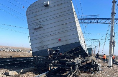 сход грузового вагона