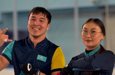 Амина Сейтжанова и Азизбек Надирбаев