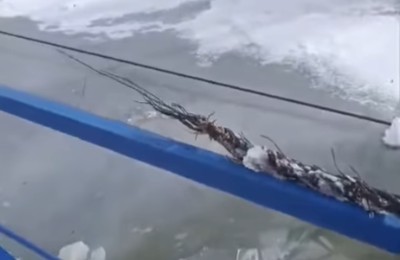 порванный трос
