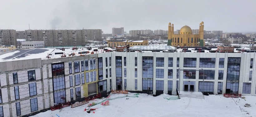 Оқушылар сарайының құрылысы Оқушылар сарайының құрылысы