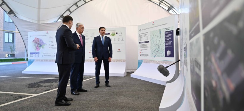 градостроительный план, Шымкент, президент
