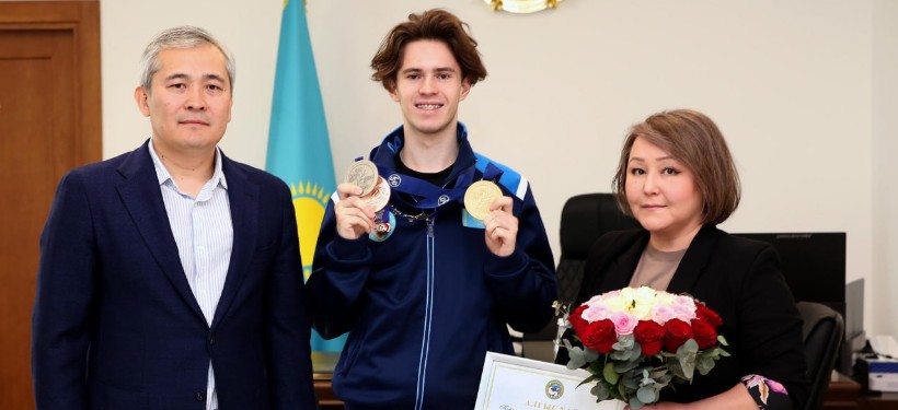 Михаил Шайдоров , поздравление акимата