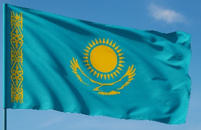 флаг Казахстана