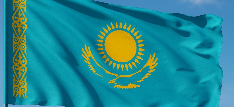 флаг Казахстана