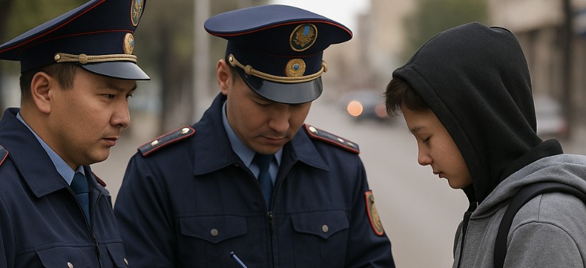 полиция, жасөспірім