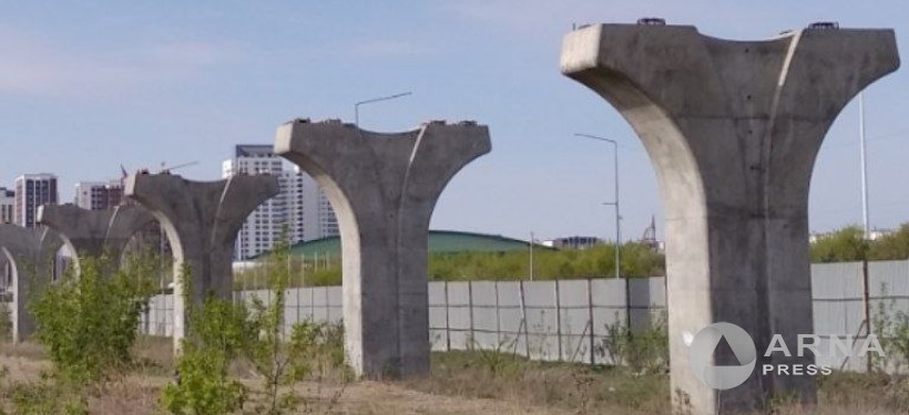 Астана LRT, строительство  LRT