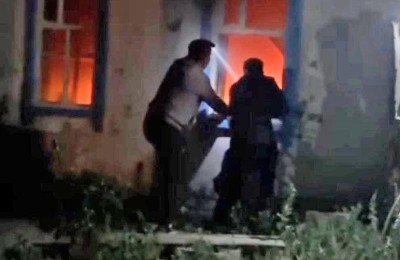 пожар, спасение