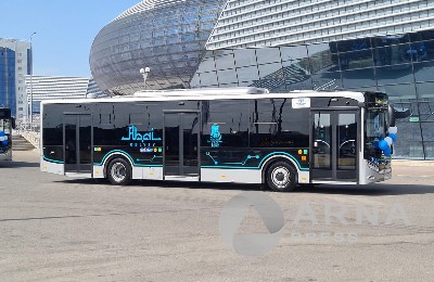 автобус, презентация, Arnapress.kz