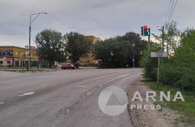 дорога, деревья