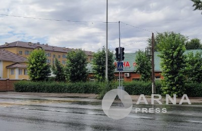 светофор, Гагарина, Arnapress.kz