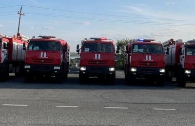 Новой техникой пополнился автопарк ДЧС области Абай