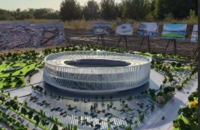 стадион, проект, Алматы