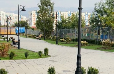 прогулочная зона, Алматы