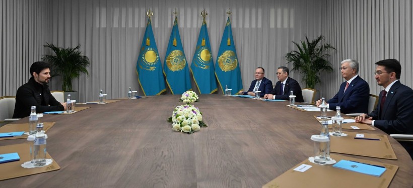 Павел Дуров, Касым-Жомарт Токаев