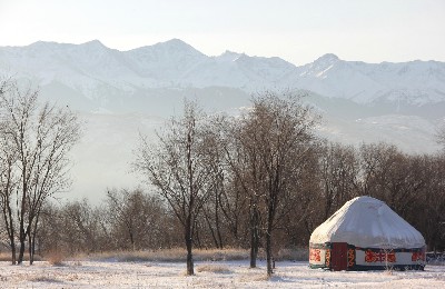 Казахстан, юрта, туризм