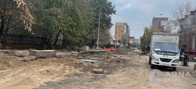 перерытая улица