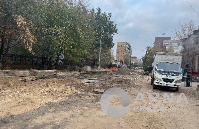перерытая улица