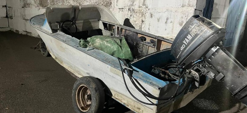 лодка, рыбак