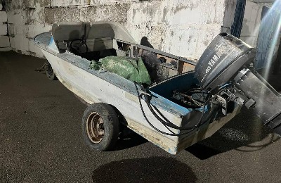 лодка, рыбак