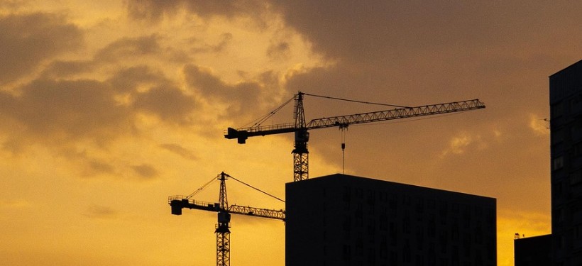 строительство, высотки