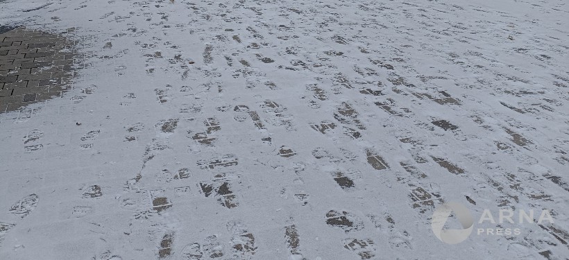 снег, гололед