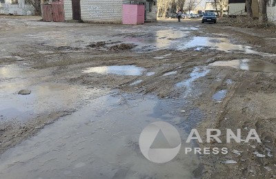 лужа, грязь