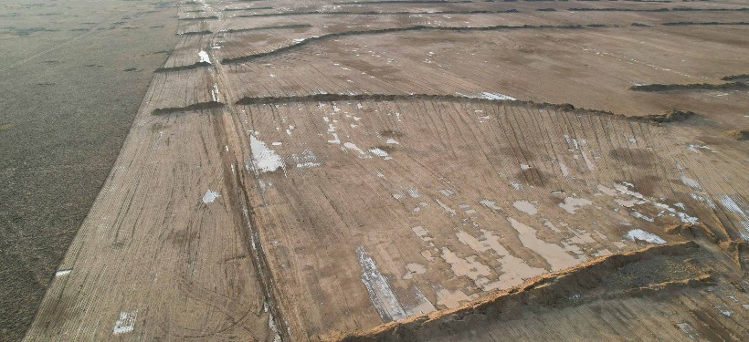 поле для строительства полигона ТБО