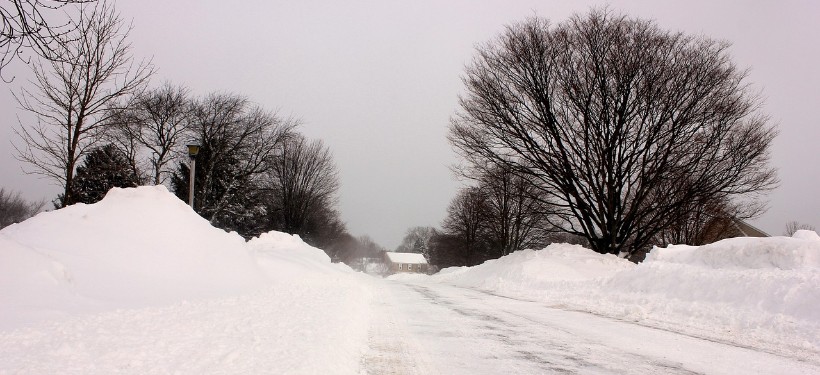 зима, погода, снег