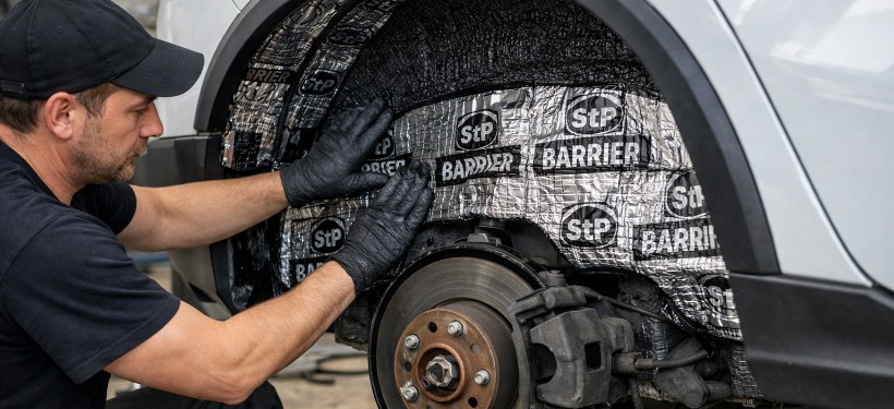 шумоизоляция колесных арок