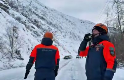 спуск лавины