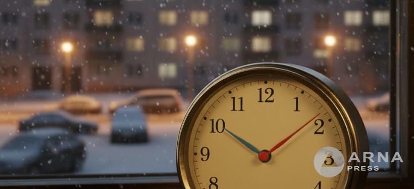 часы, вечер