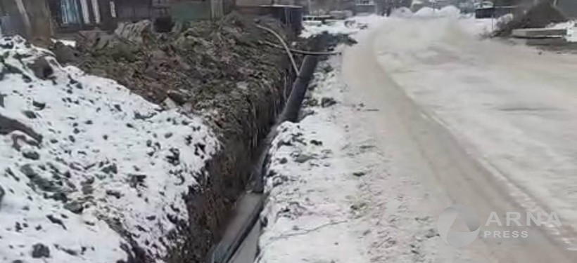 водопровод, траншея