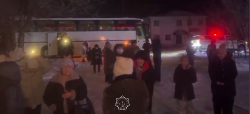 автобус, пассажиры