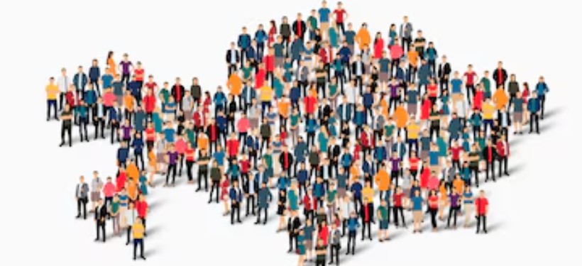 карта, население