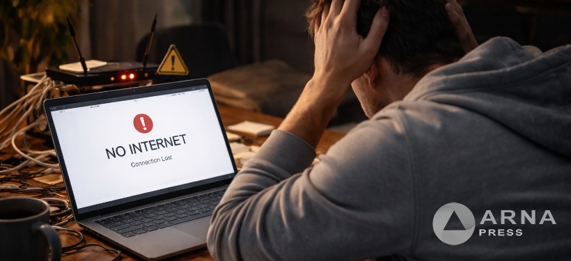 перебои с интернетом