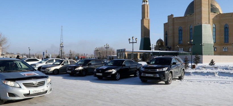 тегін такси, имам, Абай облысы