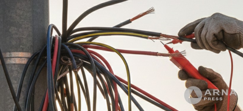 кабель, столб