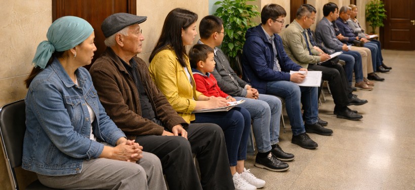 день открытых дверей, очередь в акимате