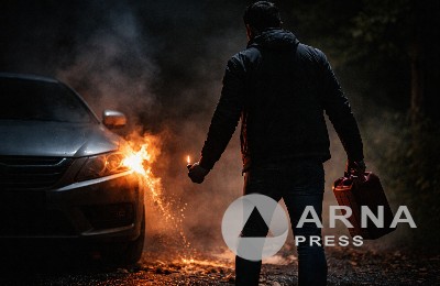 поджигает авто