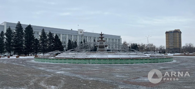 центральная площадь в Семее