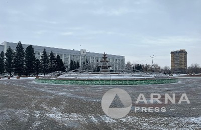 центральная площадь в Семее