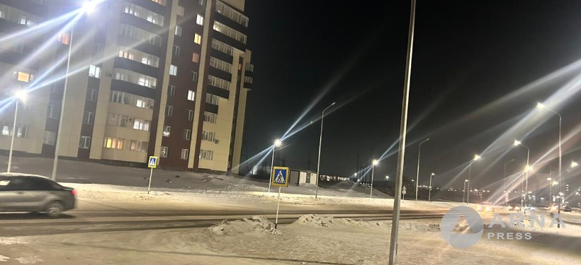 жарық қосылды, мектеп маңы, Қарағайлы