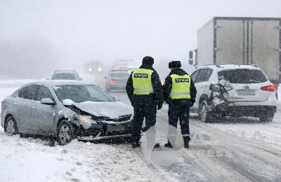 жол көлік оқиғалары, нашар ауа райы, Семей қаласы