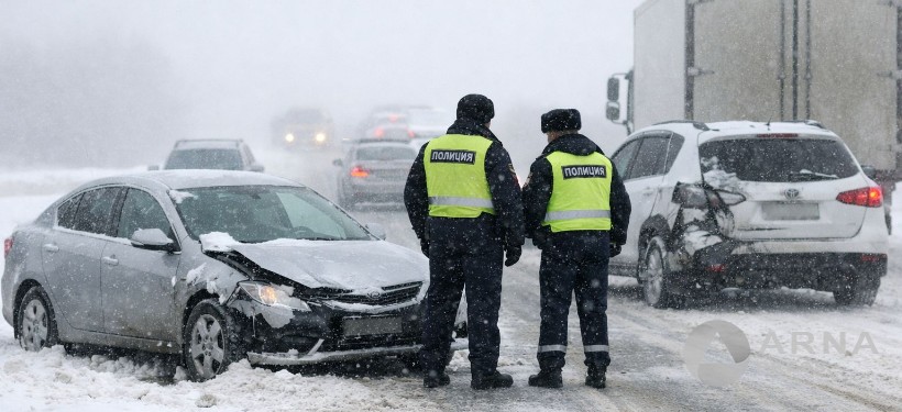 жол көлік оқиғалары, нашар ауа райы, Семей қаласы