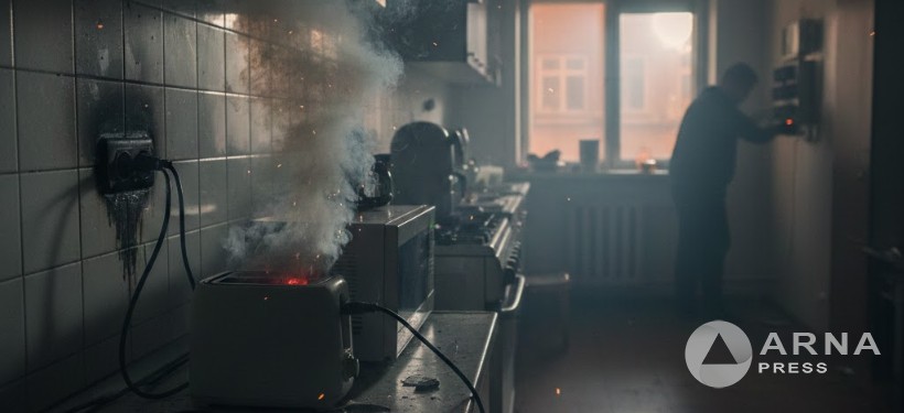 загорелись электроприборы