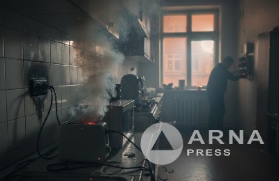 загорелись электроприборы