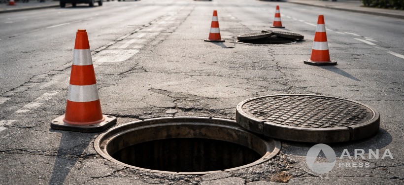 открытый люк