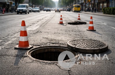 открытый люк