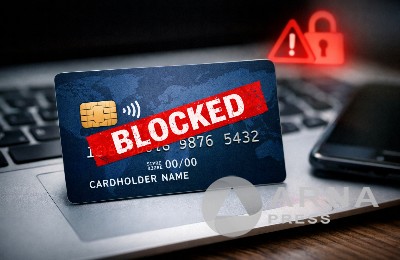 заблокированная карточка