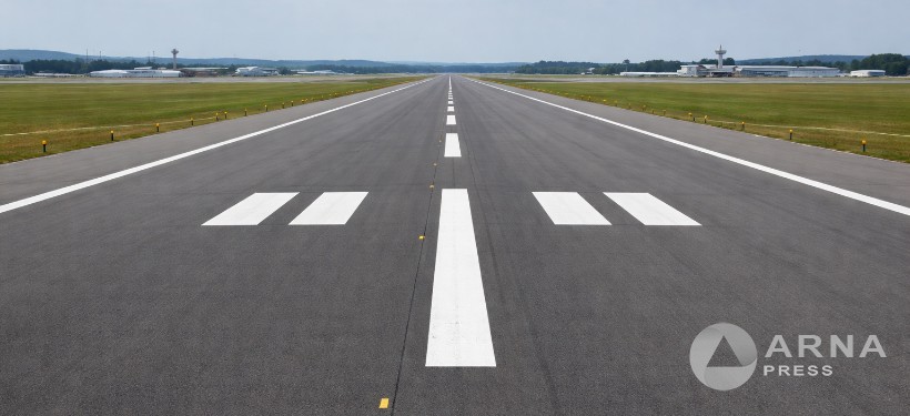 аэропорт, взлетная полоса